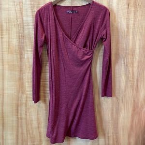 Beautiful Wine PrAna Dress